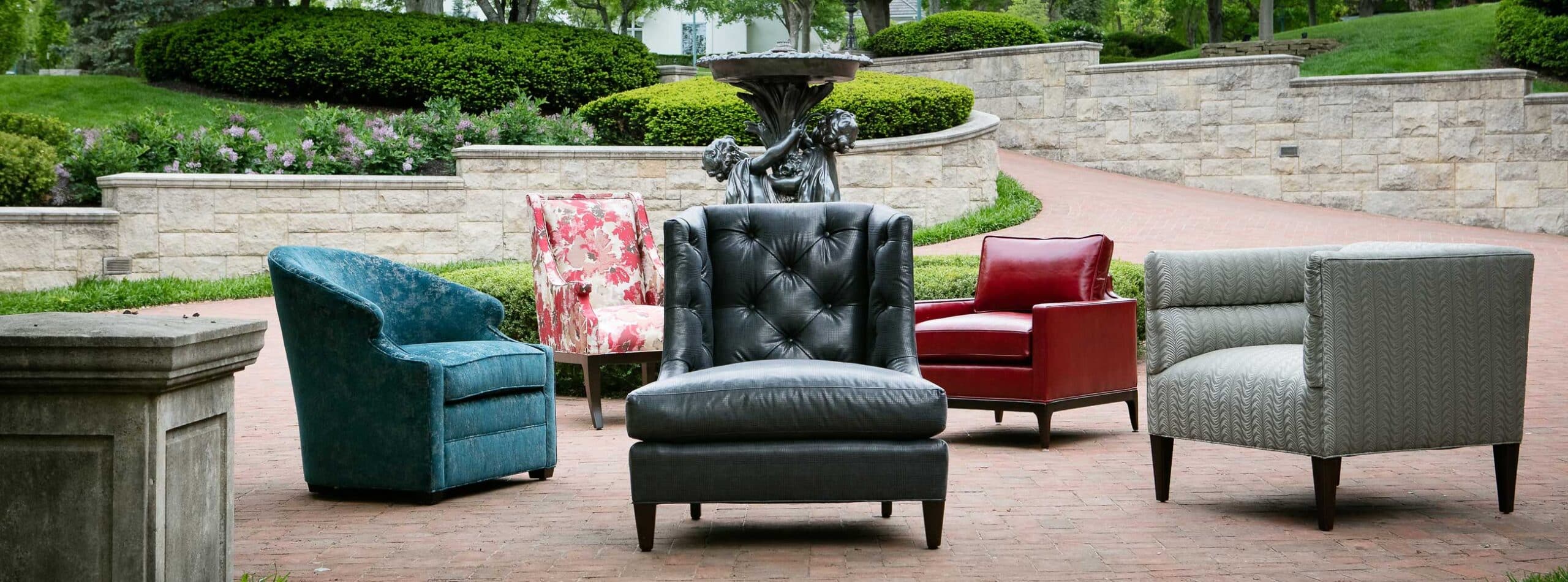 Tran + Thomas custom chair product line — furniture and procurement services.