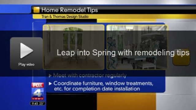 Design director shares tips to leap into spring remodeling | FOX 4 KC